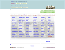 Tablet Screenshot of katastrnemovitosti.cz